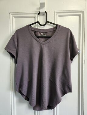 Gymshark Slounge Cinched Tee Slate Lavender Size Small